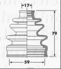 FIRST LINE FCB6293 Bellow, driveshaft